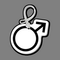 Symbol For Male Gender - Luggage Tag